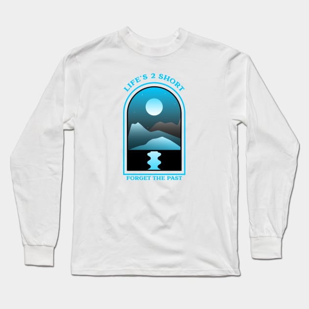 Full Moon Long Sleeve T-Shirt by Life's 2 Short 